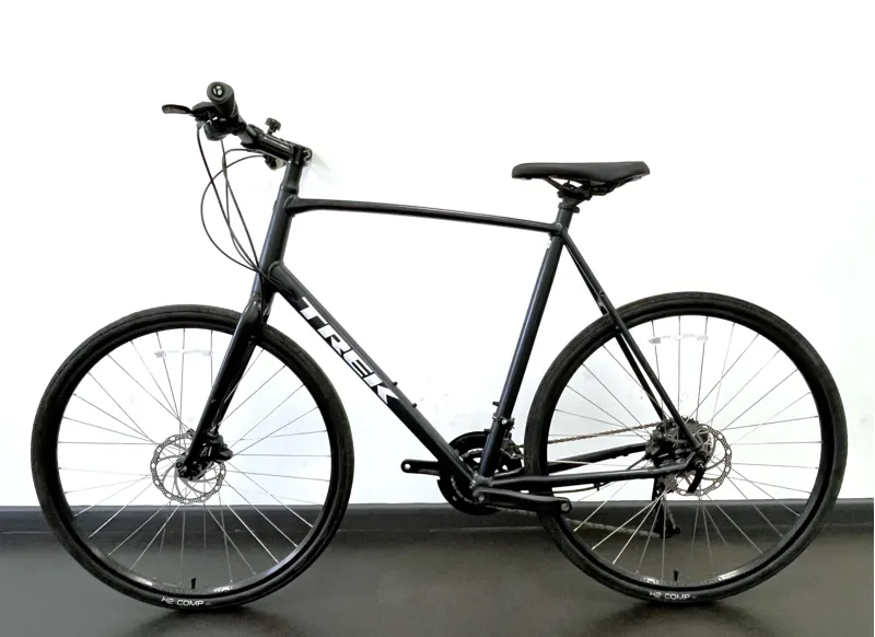 EX DISPLAY Trek FX 2 Disc Hybrid Bike XX-Large 2023 in Nautical Navy-1